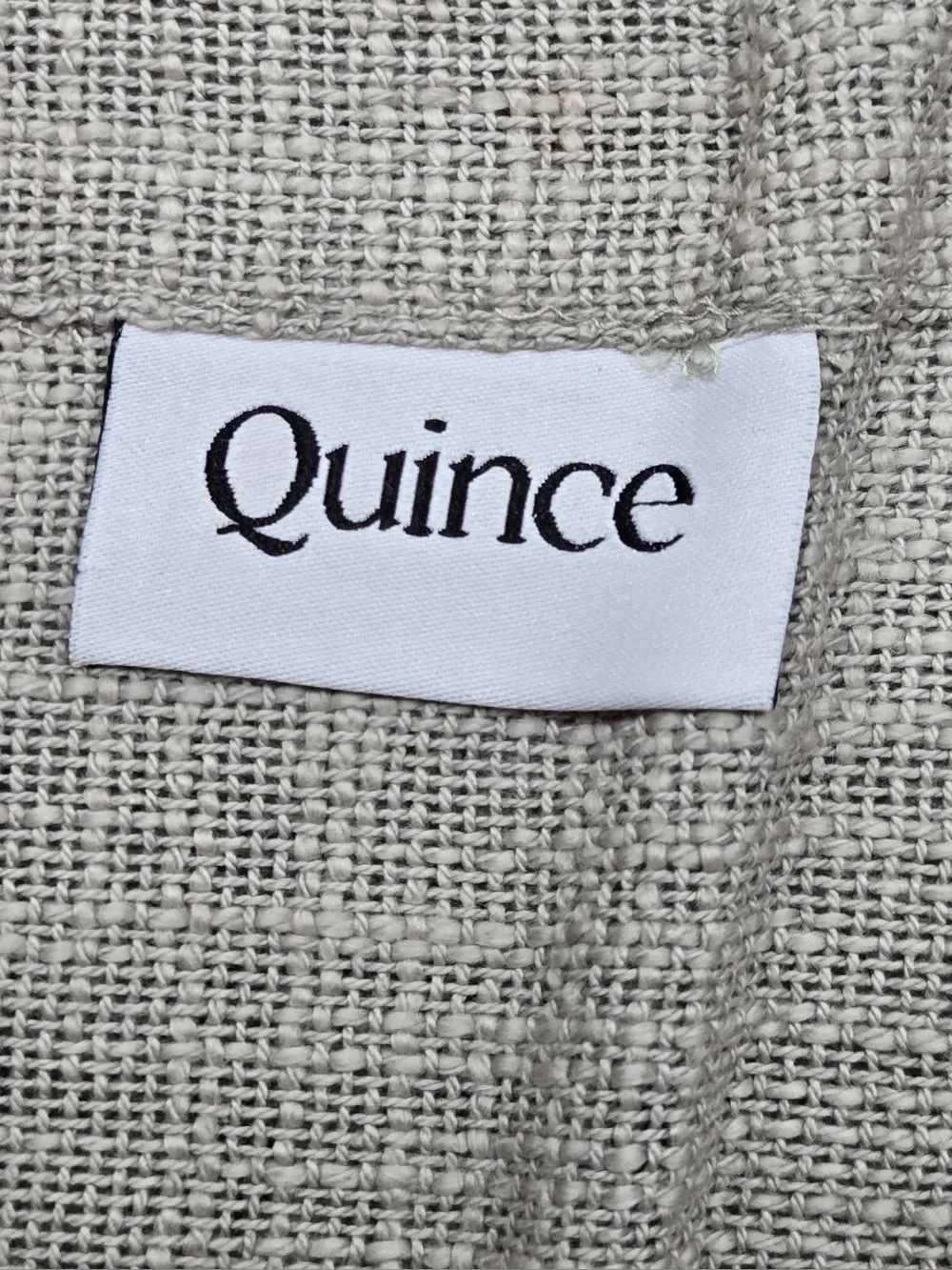 NWT QUINCE Set Of 4 48x84 Cotton Sheer Curtains Grey 0837